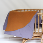 KRABBELDECKE • QUILTED SUN • FLIEDER/OCKER